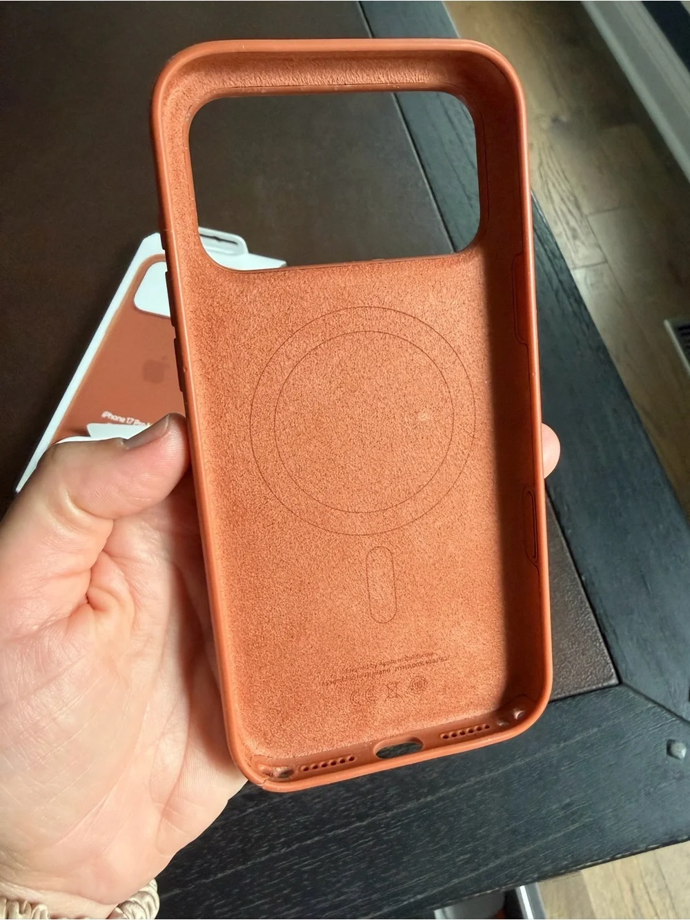 Apple Silicone iPhone 17 Pro Max Case - Orange